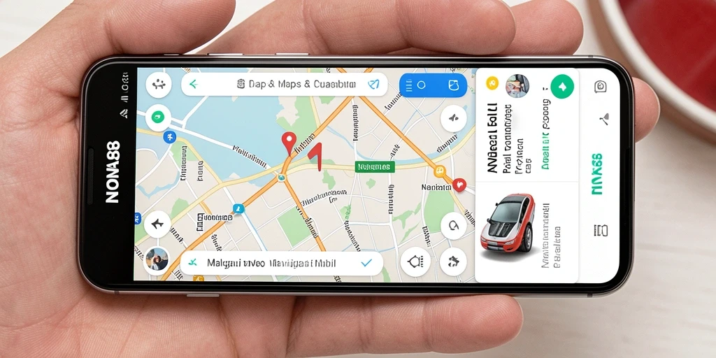 Antarmuka aplikasi navigasi NONA88 yang user-friendly dan informatif.